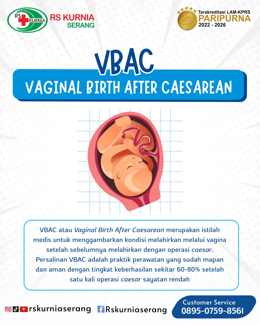 VBAC (Vaginal Birth After Caesarean)