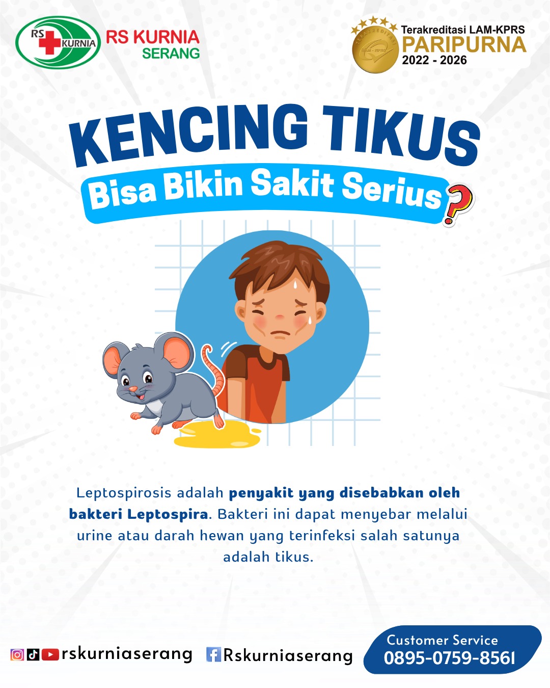 KENCING TIKUS BISA BIKIN SAKIT SERIUS ?