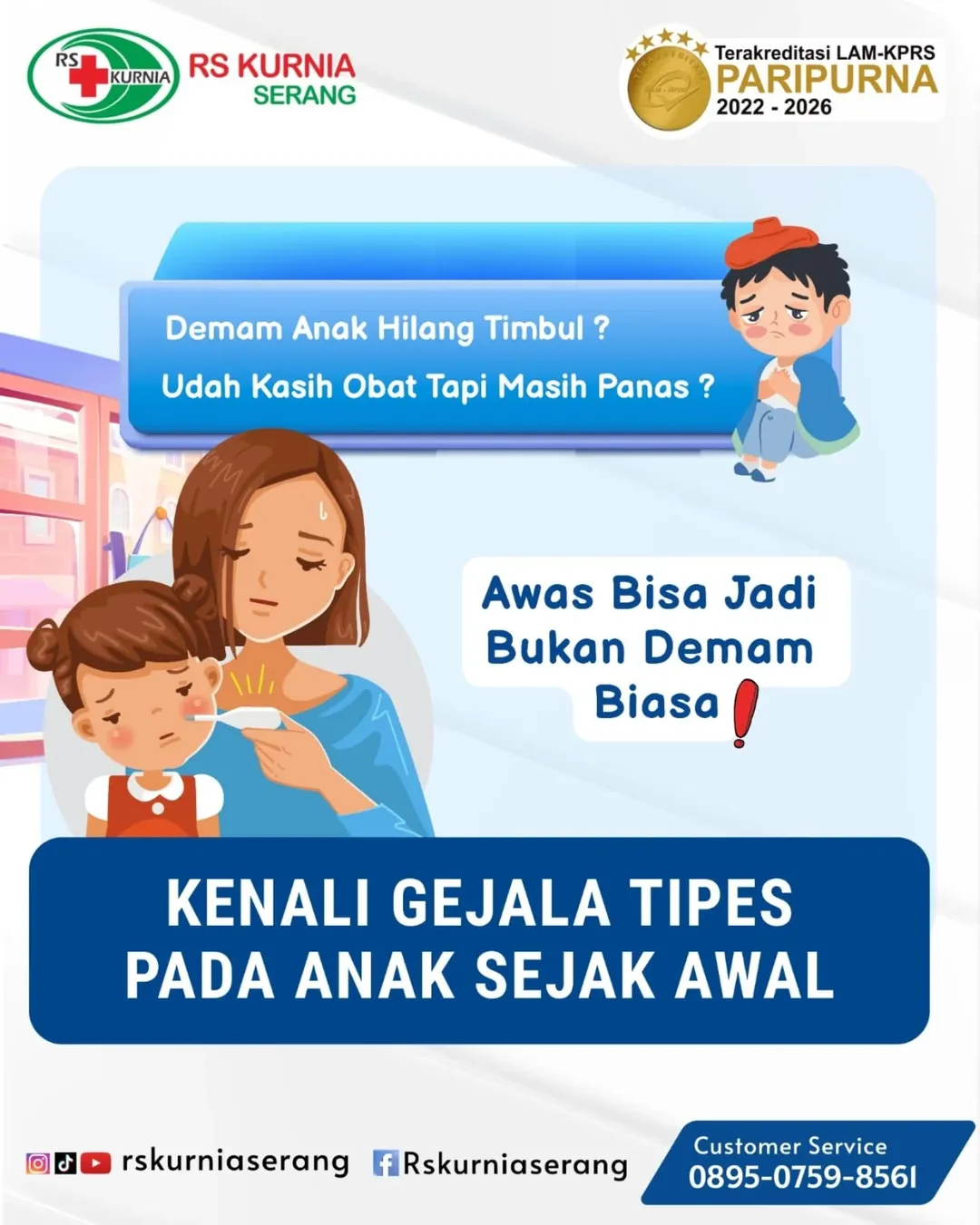 KENALI GEJALA TIPES PADA ANAK SEJAK AWAL